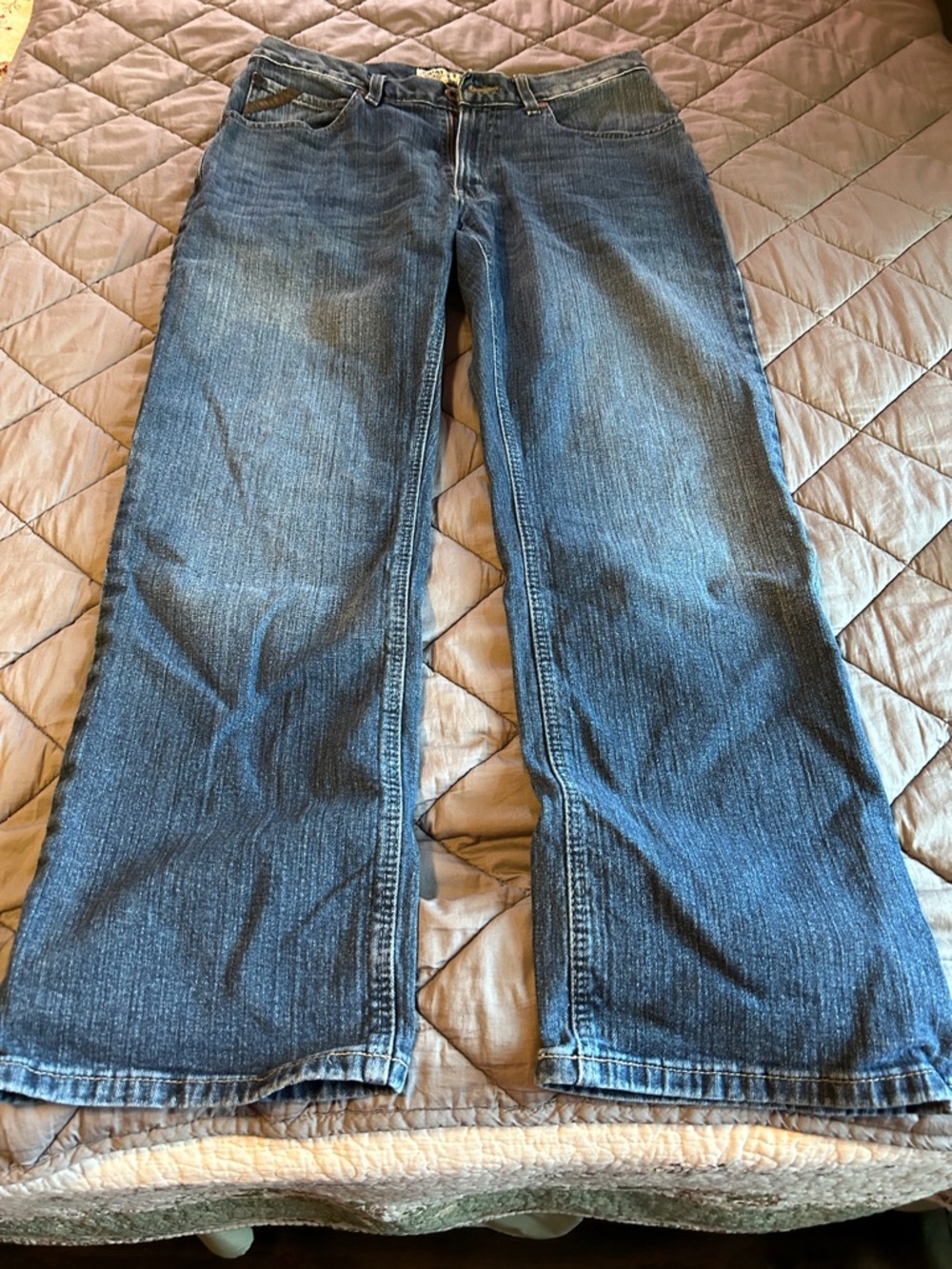Ariat Men's Bootcut Denim Jeans in Blue